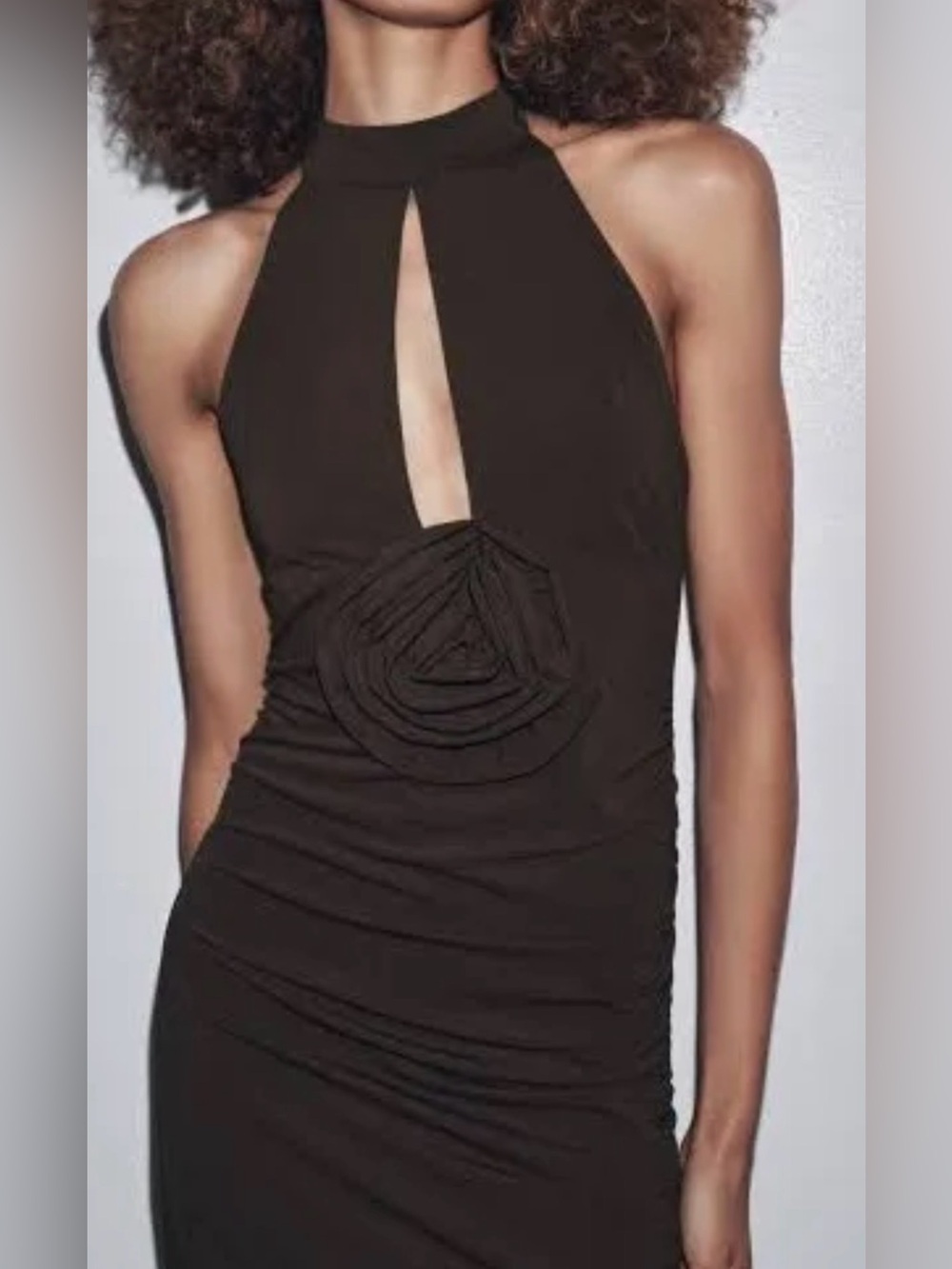 Zara chocolate Brown Dress